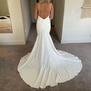 Gorgeous Low Back Wedding Dress